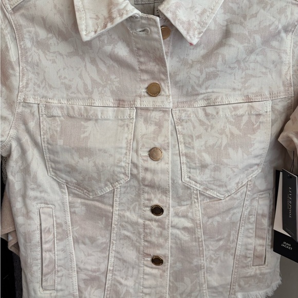 Liverpool Light Beige and dusty pink Jean Jacket - Picture 2 of 5